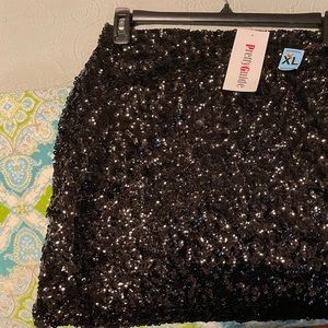 Sequined skirt